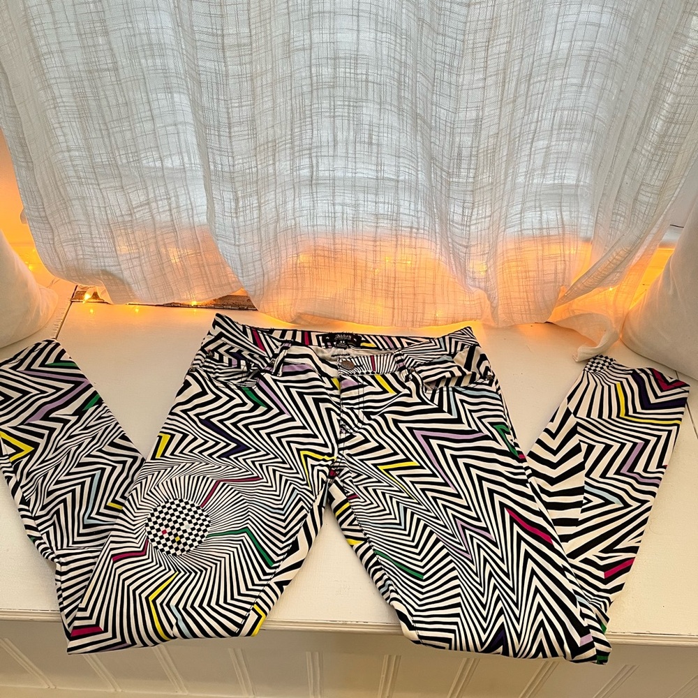 White Jeans w/ designs.